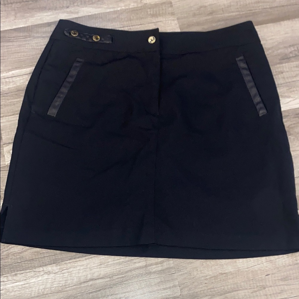 Black Mini Pencil Skirt for Work